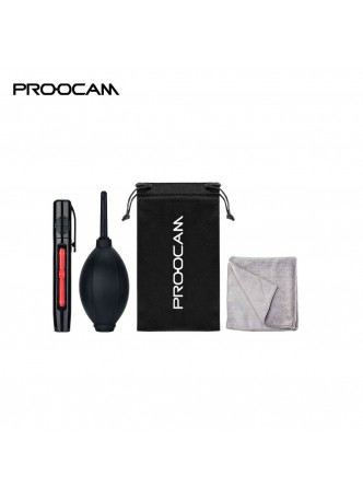 Proocam CK-4 4in1 portable travel cleaning kit set for Camera